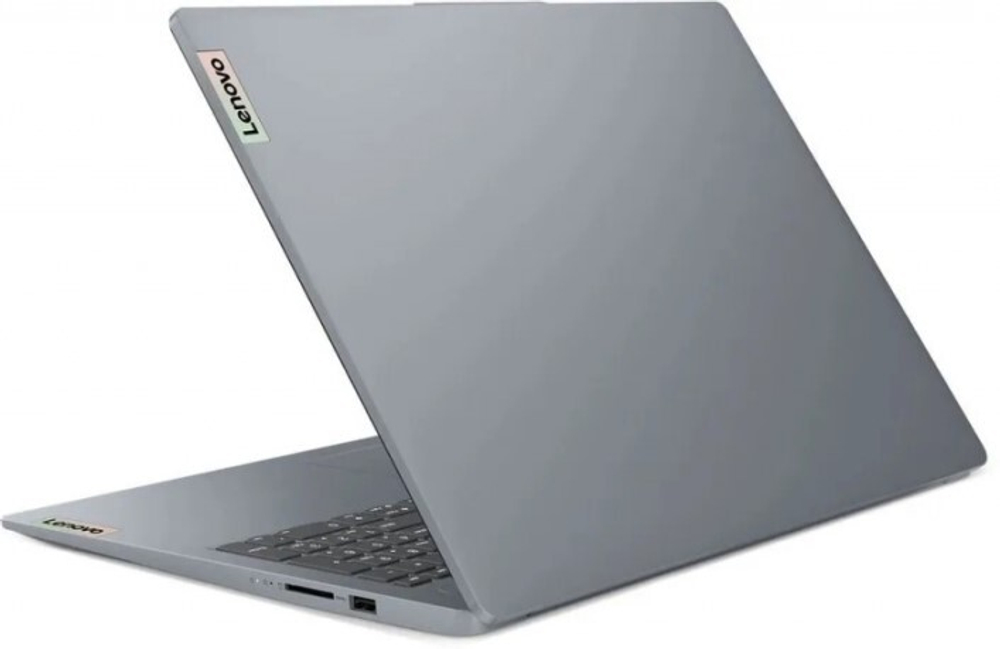 Ноутбук  Lenovo IdeaPad Slim 3 15AMN8 15.6 ", Ryzen 5, 8 Гб RAM, 256 Гб SSD, Radeon 610M, Серый