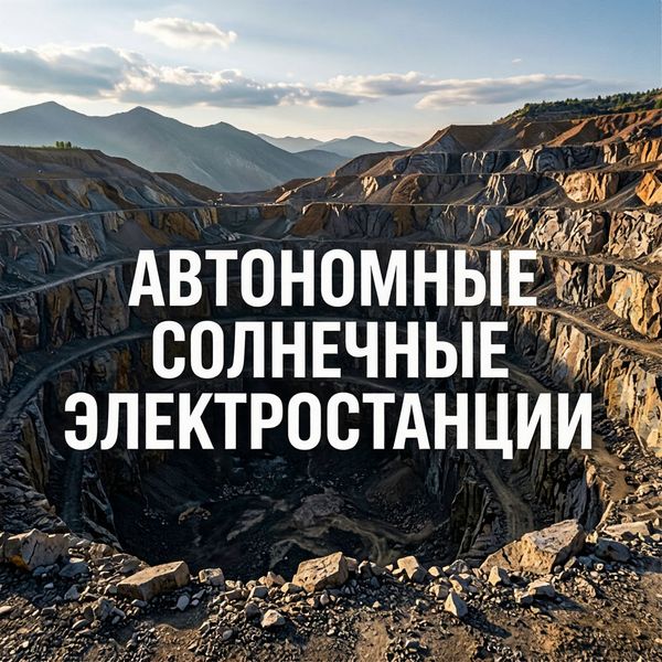 Автономные солнечные электростанции для карьеров и удалённых промышленных объектов Автономные солнечные электростанции для карьеров и удалённых промышленных объектов