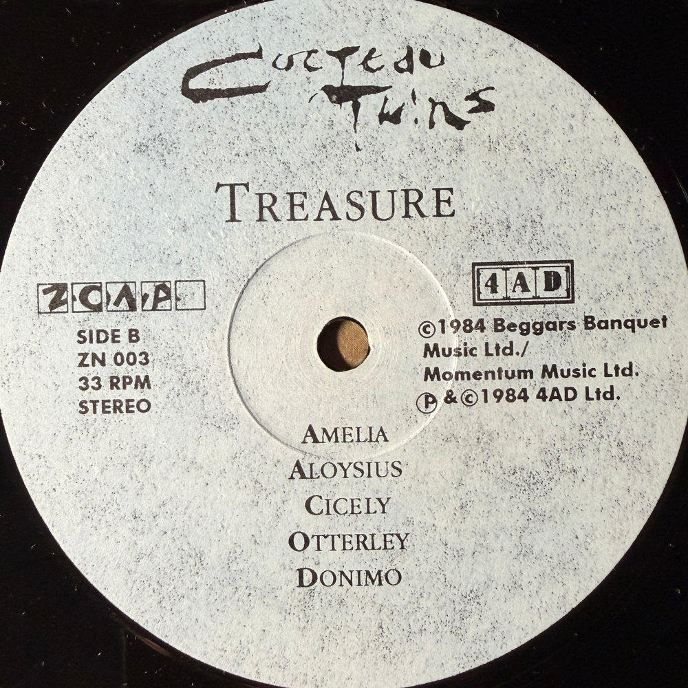 Виниловая пластинка Cocteau Twins ‎– Treasure LP