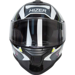 Шлем мото интеграл HIZER J5325 №4 (XXL) gray