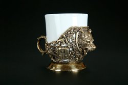 Чашка для кофе "Трофейный Медведь"