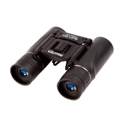 Бинокль Praktica Falcon 8x21 Black с синей оптикой, вид с боку