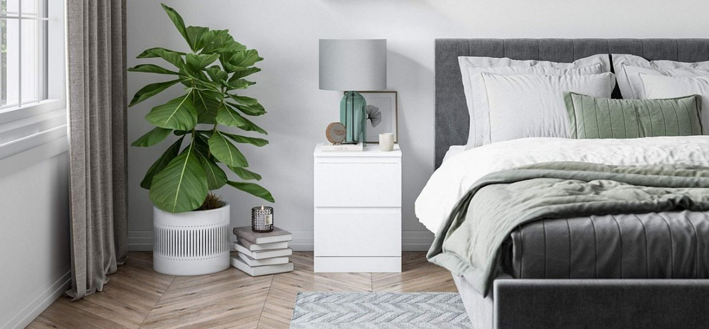 Комод ВАРМА 2 Белый