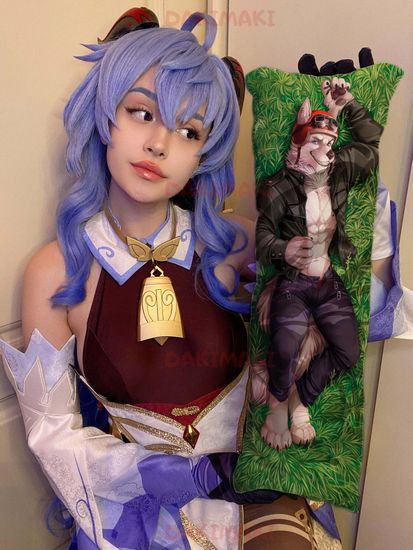 Мини дакимакура Фурри из Фурри арт. M0650, 60х20 см