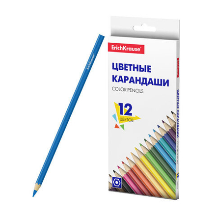 Карандаши цвет. 12цв  Erich Krause Basic