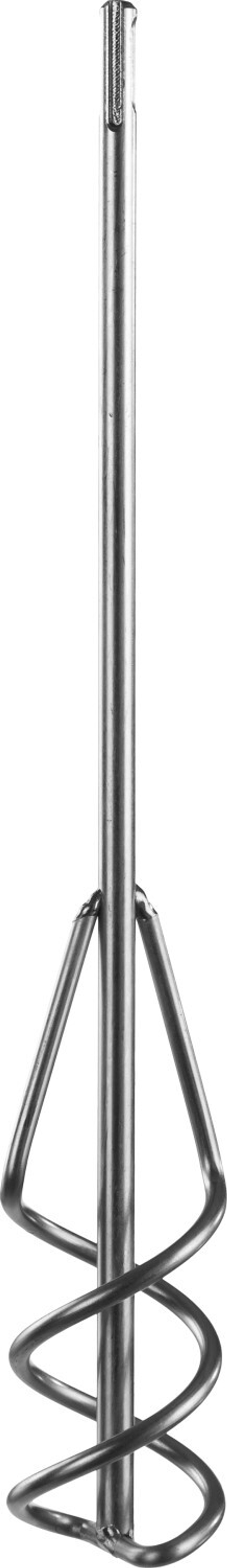 Миксер ЗУБР ″Профессионал″ для песчано-гравийных смесей, SDS+ хвостовик, оцинкованный, на подвеске, 60x400мм