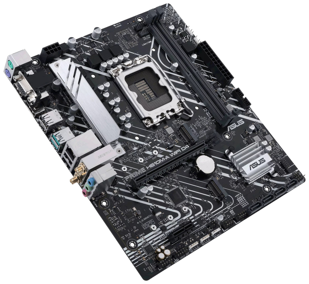 Материнская плата mATX ASUS PRIME H610M-A WIFI D4
