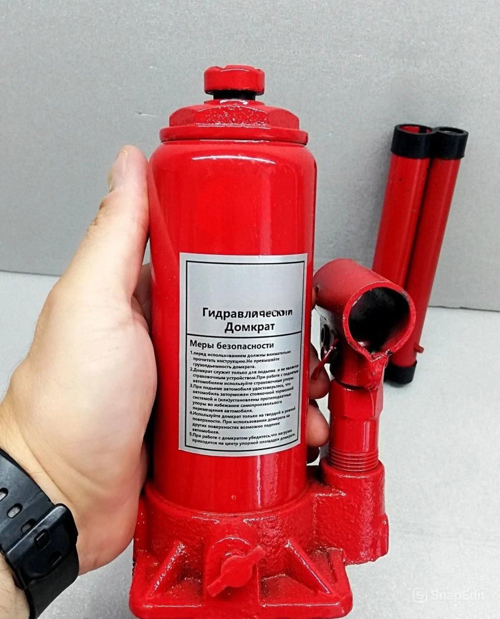 Домкрат автомобильный Бутылочный 10 тонн домкрат гидравлический