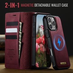 Чехол-кошелек CaseMe 2 in 1 MagSafe iPhone 16 ProMax
