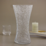 Ваза стеклянная «Паутинка» 13*25см