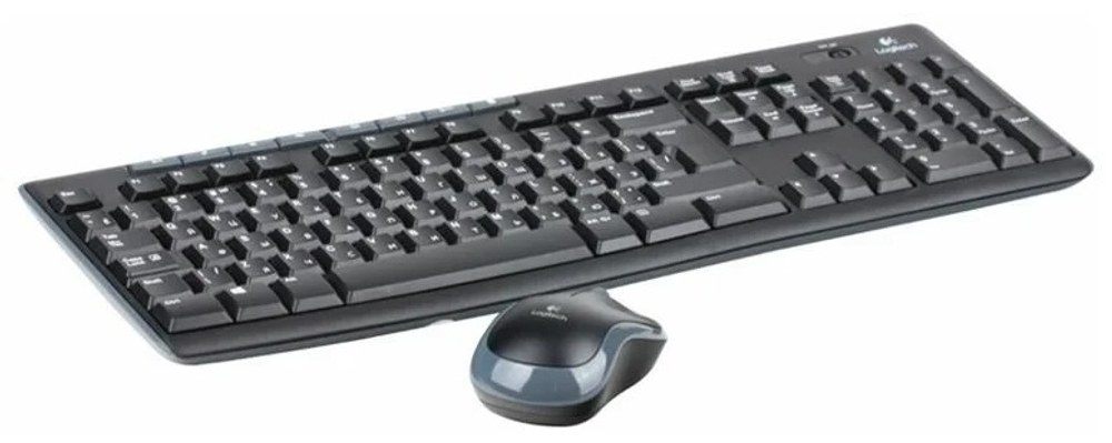 Клавиатура LOGITECH Wireless Combo MK270 L920-004518 черный