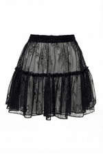 “Doll skirt” Юбка с воланами из кружева.