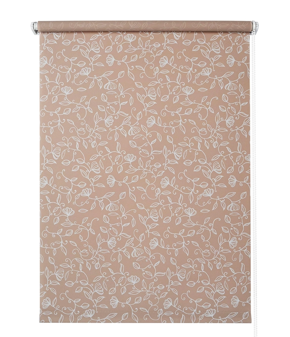 Рулонные шторы витражные Леона Миндаль