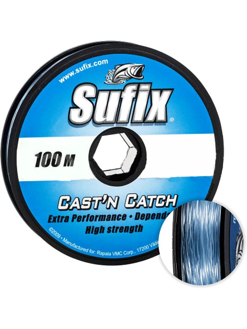 Полиэстровая леска для рыбалки Cast'n Catch 0,25 мм 1 шт