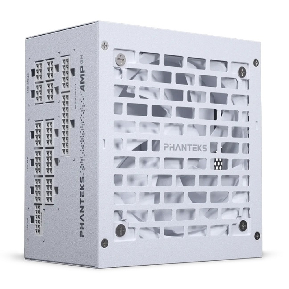 Блок питания PHANTEKS AMP 1200W AMP GH White, модульный, 16 Pin PCIe 5.0, 80 PLUS Platinum (PH-P1200GR_WT01)
