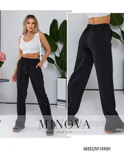 Брюки 1098Н-черный Minova