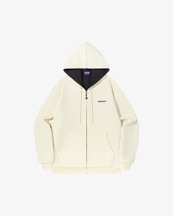 Худи Zip HTF бежевый/графитовый - фото 1