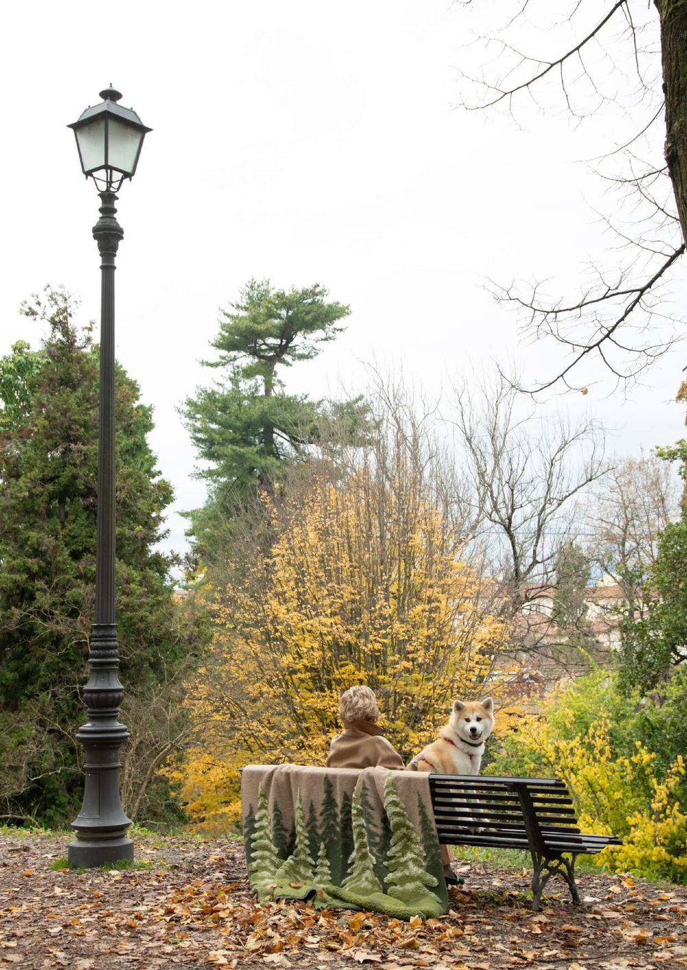 Плед 150x190 Frati Home Bosco Verde бежево-зеленый