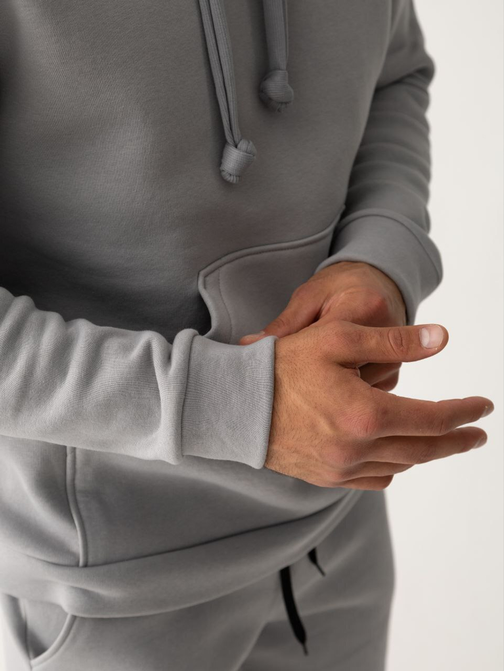 Костюм мужской спортивный теплый. Грей