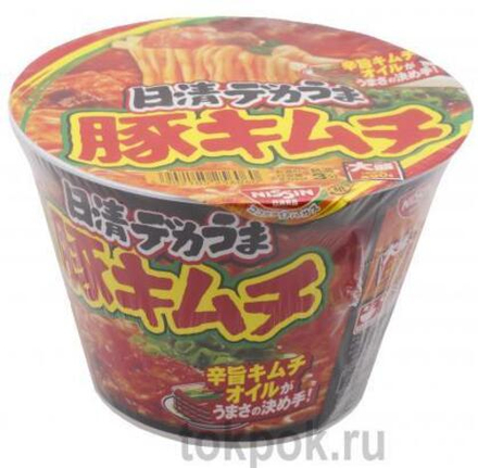 Лапша со вкусом кимчи Nissin, 101 гр