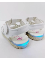 Сандалии детские для девочки светящаяся подошва.