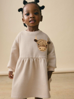 Платье для девочки Next B39-606, Кремовый
