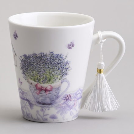 КРУЖКА LEFARD ЛАВАНДОВАЯ ВЕСНА 340 МЛ