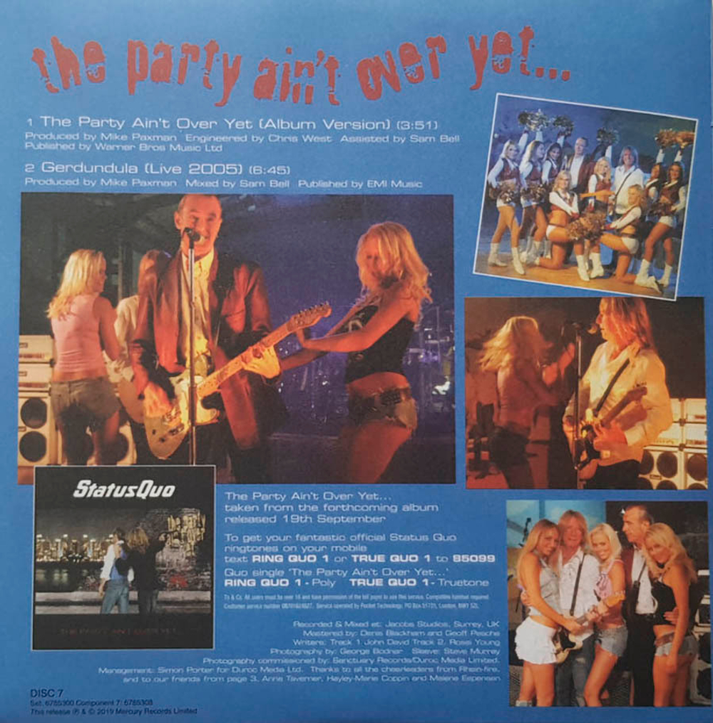 Status Quo / The Vinyl Singles Collection 2000-2010 (Limited Edition)(10x7" Vinyl Single)