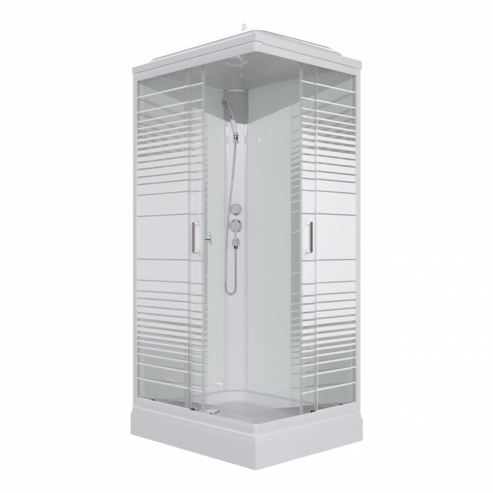 Душевая Кабина Квадро 120*80