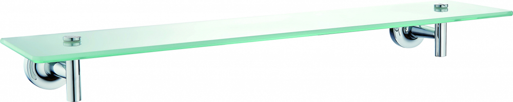 Стеклянная полка для ванной WONZON & WOGHAND SIMPLE, Хром (WW-6527)