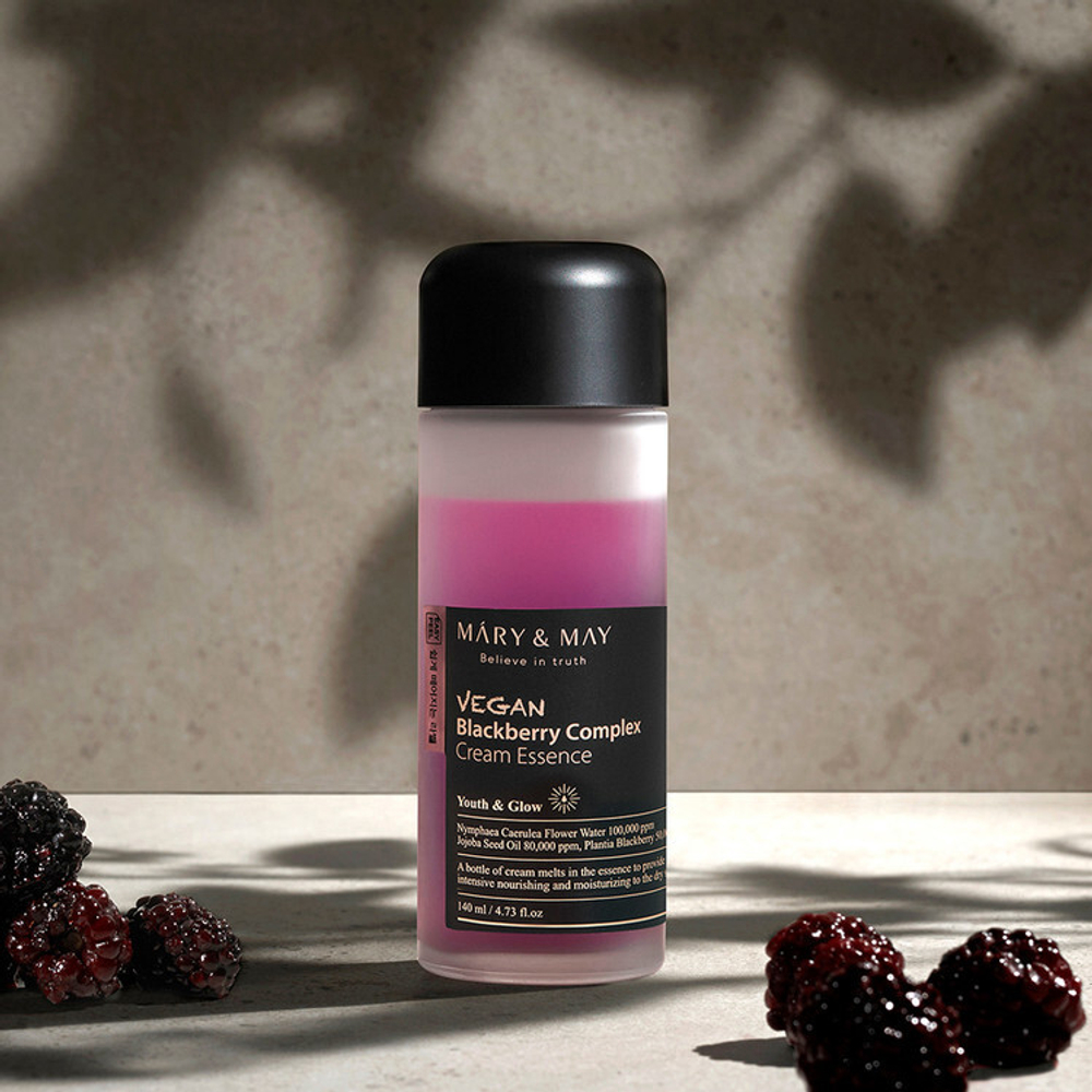 Mary&May Кремовая эссенция с экстрактом ежевики Vegan Blackberry Complex Cream Essence