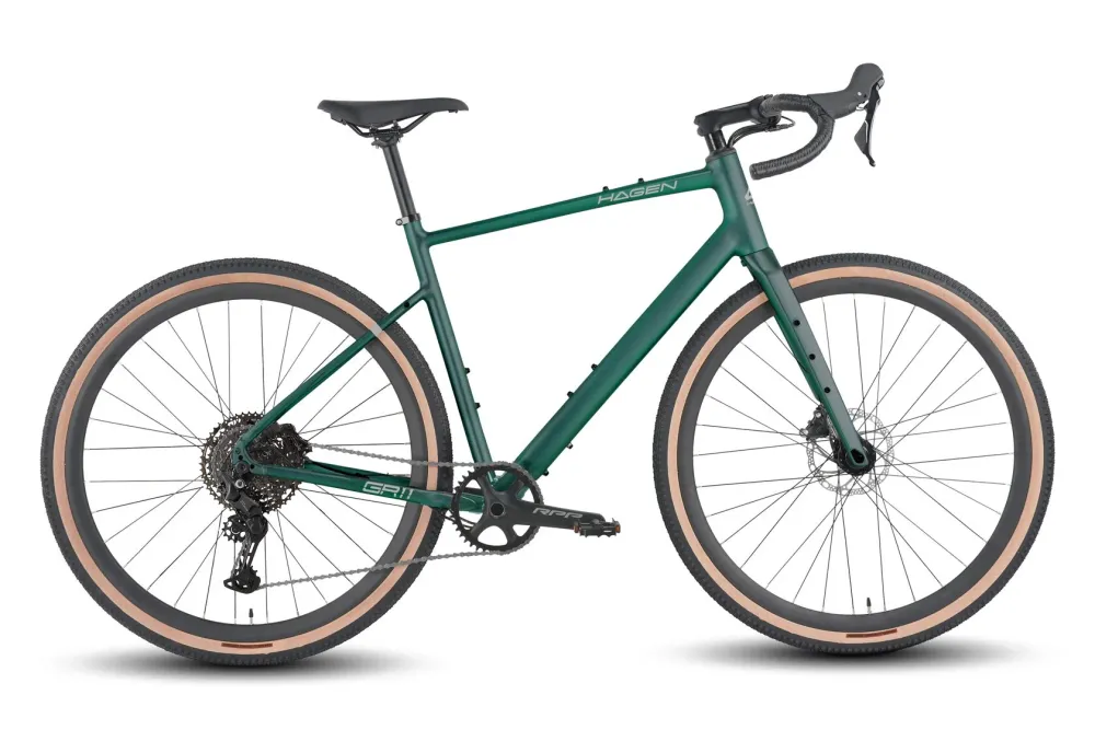Велосипед HAGEN Cr-Mo GR11 гревел gravel GRX Shimano Cues 1х11 drop bar