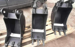 Ковши для экскаваторов различных типов: усиленный, ковш, скальный, ковш, ковш-рыхлитель, траншейный ковш