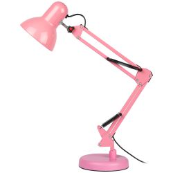 Настольный светильник ЭРА N-214-E27-40W-P розовый