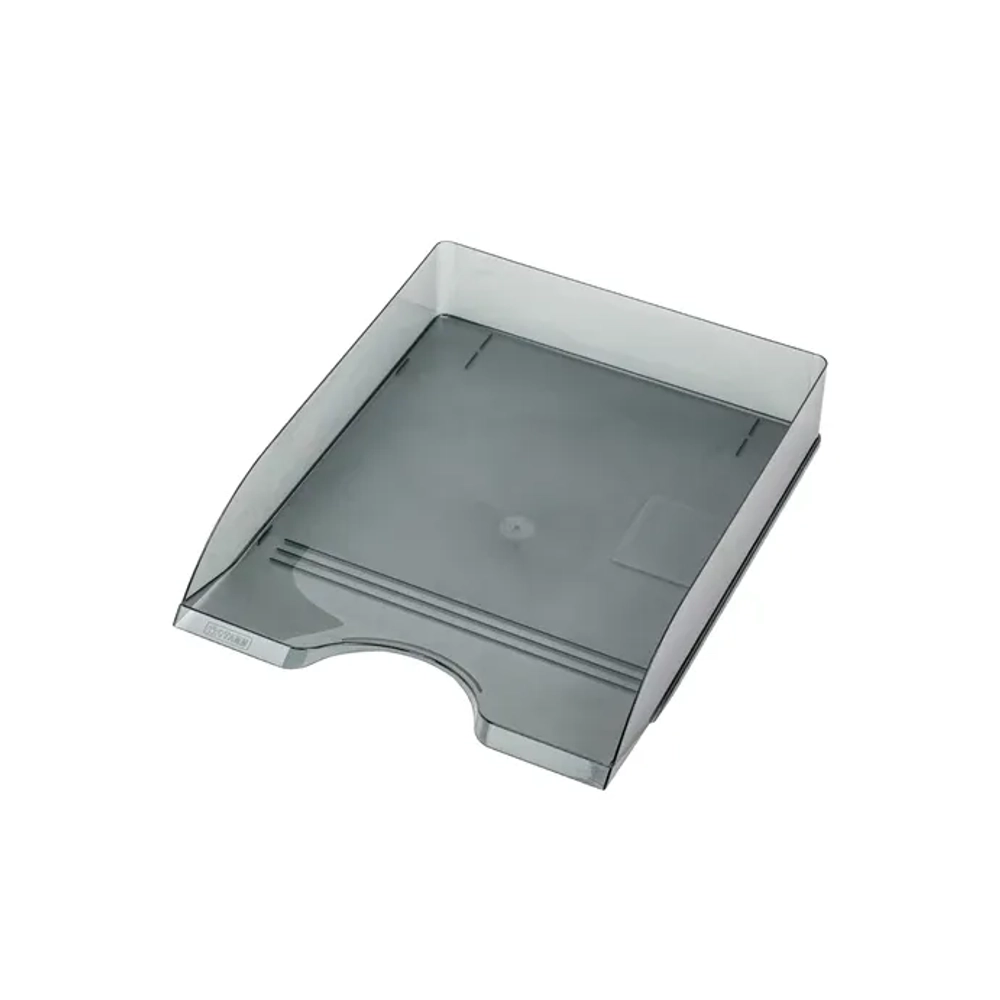 Лоток горизонтальный Стамм Дельта прозрачно-серый ЛТГ-30464