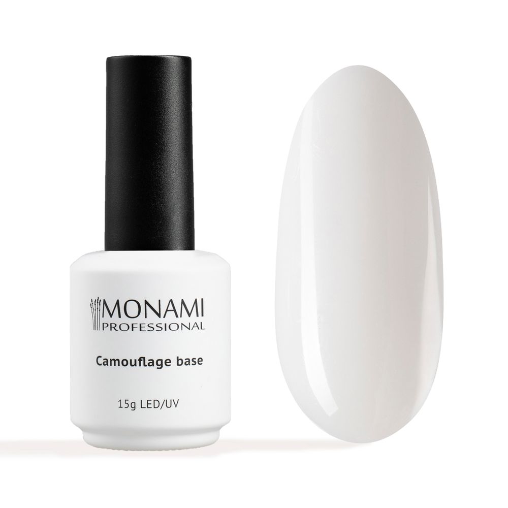 Monami, Rubber Base MILK - Каучуковая камуфлирующая база молочная, 15 г