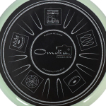 Кастрюля сталь, эмал, 5 л, с крыш, Сантэкс, 1-2450111, салатовый ментол, индукц