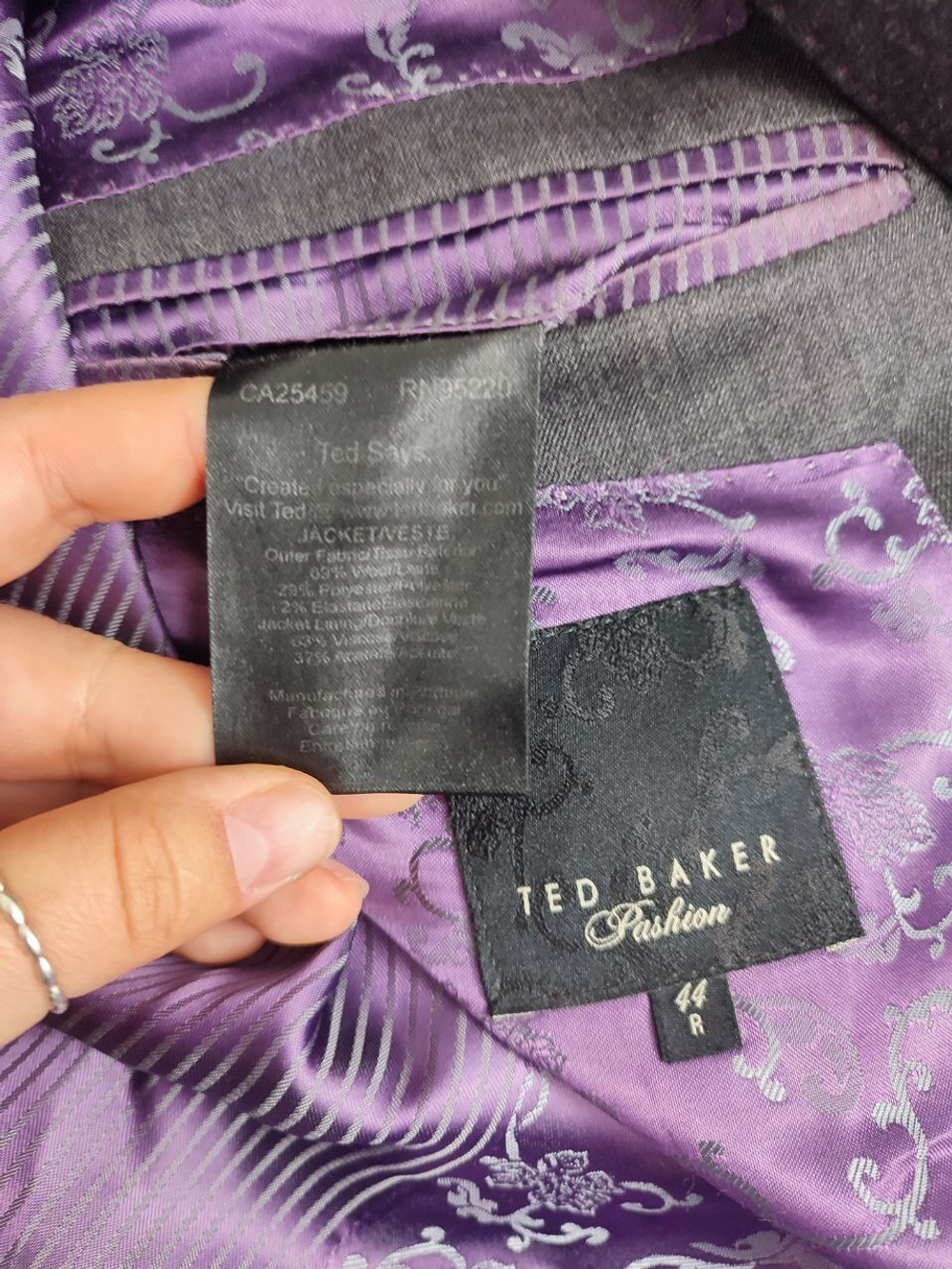 Пиджак Ted Baker с шерстью 50 размер