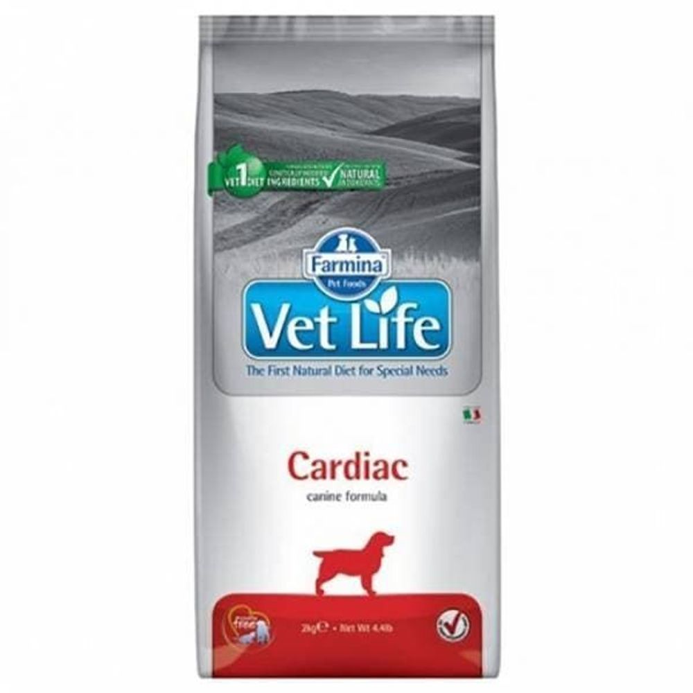 Farmina 2кг Vet Life Dog Cardiac для соб.при заболеваниях сердца