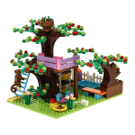 Конструктор блочный Аусини Мир чудес "Большой сад" 413эл. коробка 24706