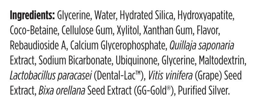 Designs For Health - PerioBiotic Silver Lemon 4 oz (113 g) paste