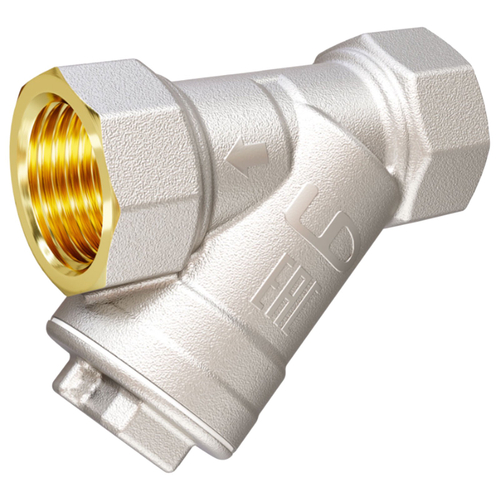 Фильтр косой латунный LD Pride 57.15.В-В Ду 15 Ру 40 в упаковке