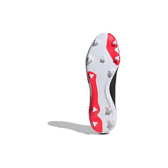 Футбольные бутсы Adidas Predator 24 League СРЕДНЕГО размера в Черно-красном Унисексе