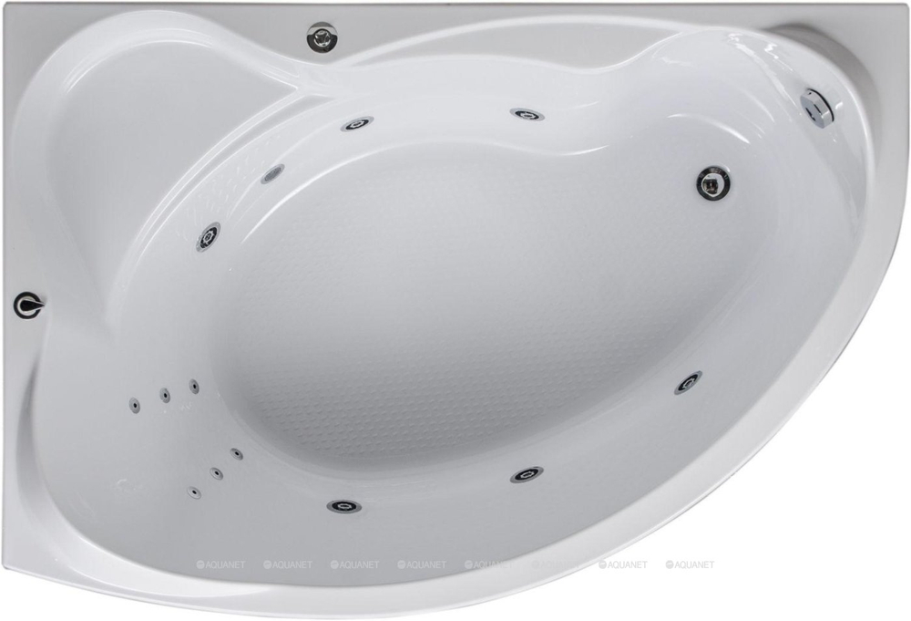 Акриловая ванна Aquanet (Акванет) Jamaica 160x100 L с каркасом