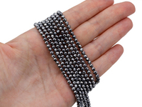 Нить бусин из терагерца 3,3мм, огранка