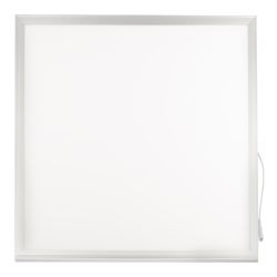 Светодиодная панель ЭРА SPL-510-S-65K-040 40Вт 6500К 595х595х8 серебро без драйвера с ушками ультратонкая | Панели с внешним драйвером