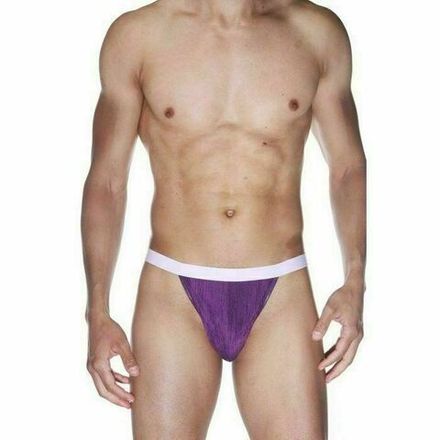 Мужские трусы тонги баклажановые LaBlinque LB15548