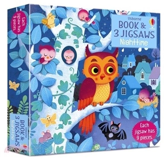 Night Time: 1 (Book and 3 Jigsaws)