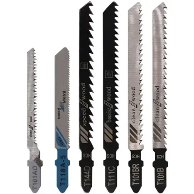 Пилки для лобзика 20 шт по дереву и металлу / Набор пилок для электролобзика