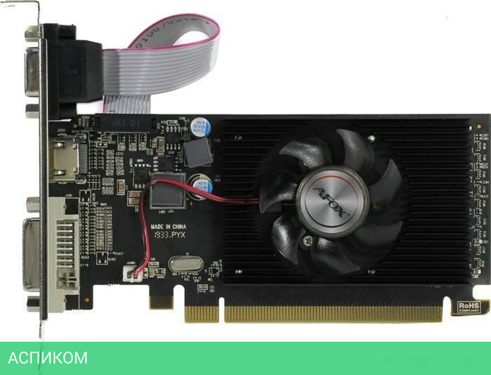 Видеокарта AFOX Radeon R5 230 1GB DDR3 (AFR5230-1024D3L5)